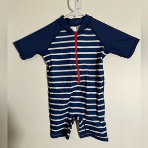 NWT Ruggedbutts Rash Guard Swim Suit for boys Size 6-12 Months